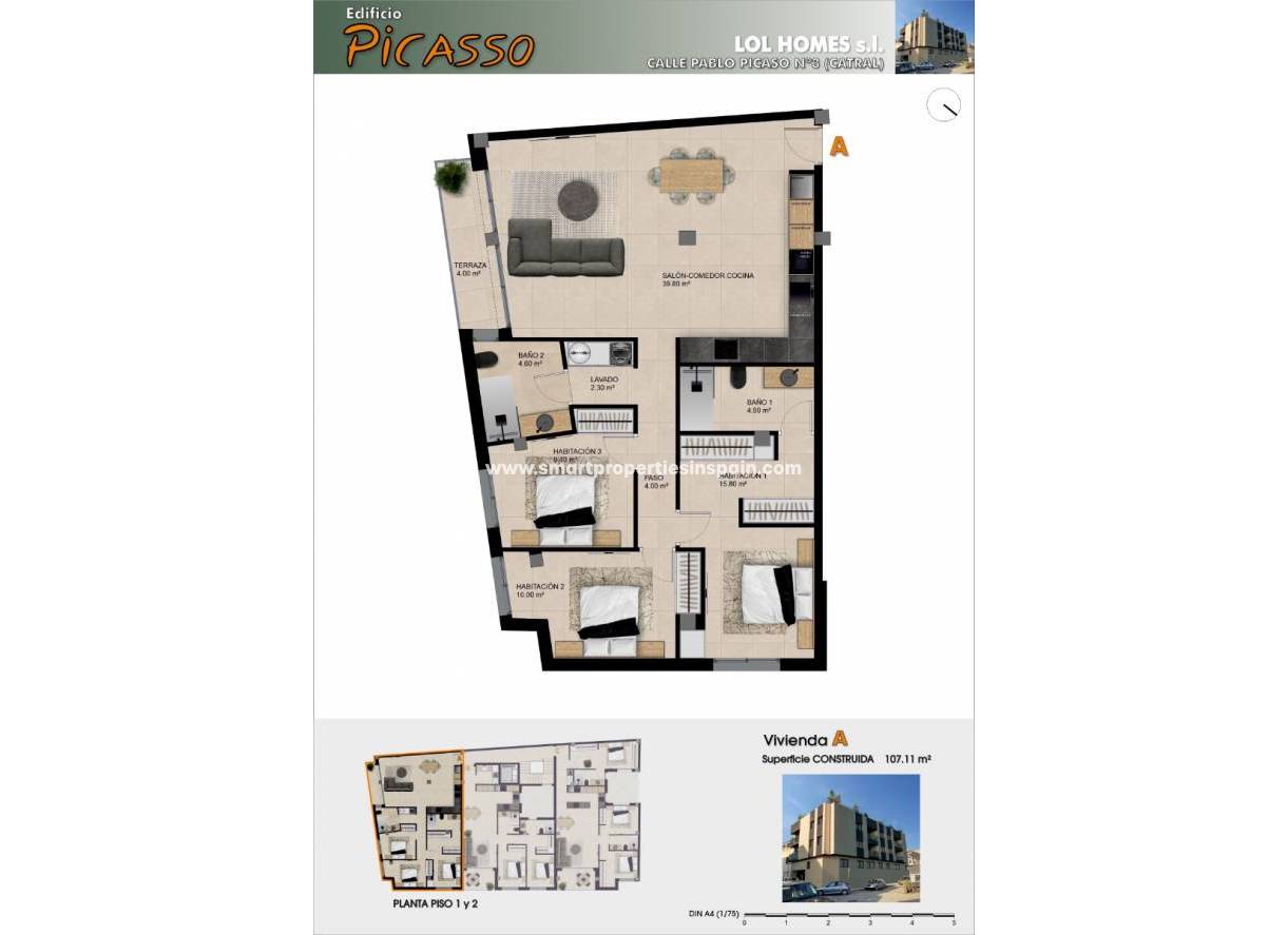 Nieuwbouw - apartement - Catral