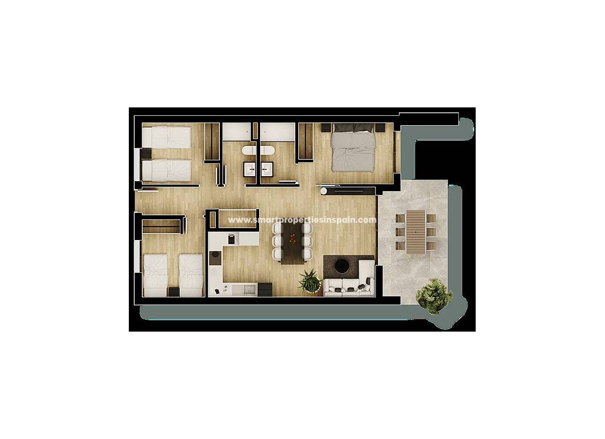 Nouvelle Construction - Appartement - Gran Alacant
