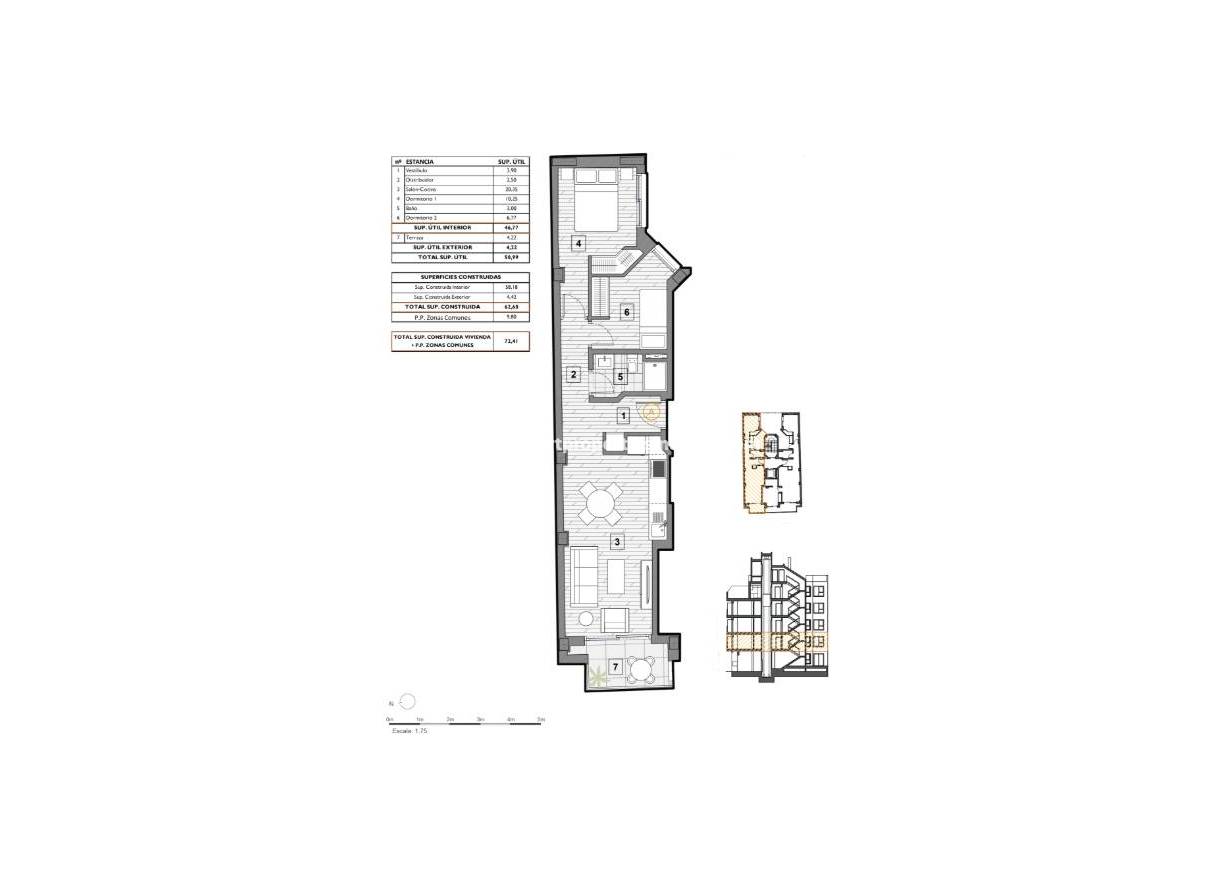 Nouvelle construction - Appartement - Guardamar  - Guardamar del Segura