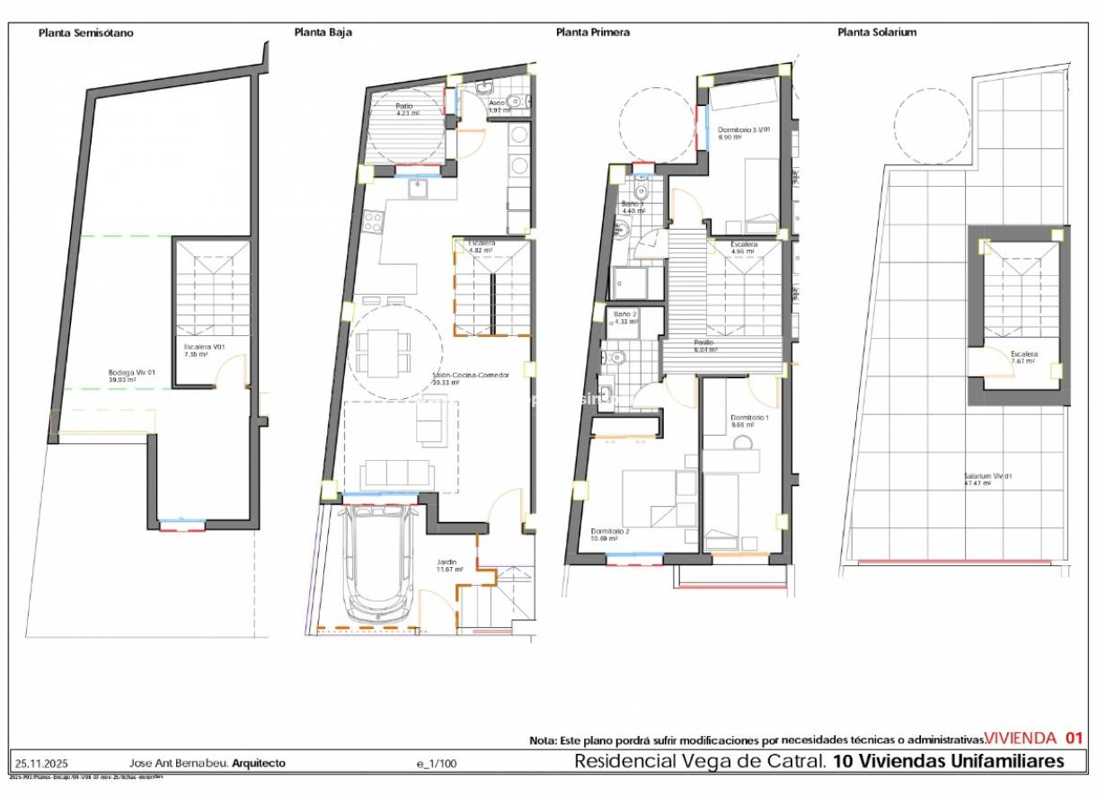Nouvelle construction - Maison Mitoyenne - Catral