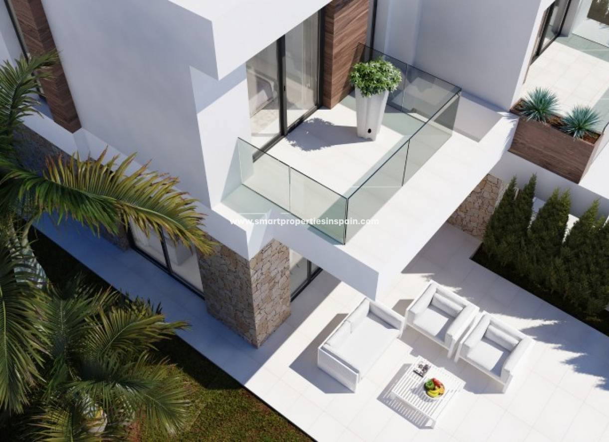 Nouvelle Construction - Villa mitoyenne - Alicante