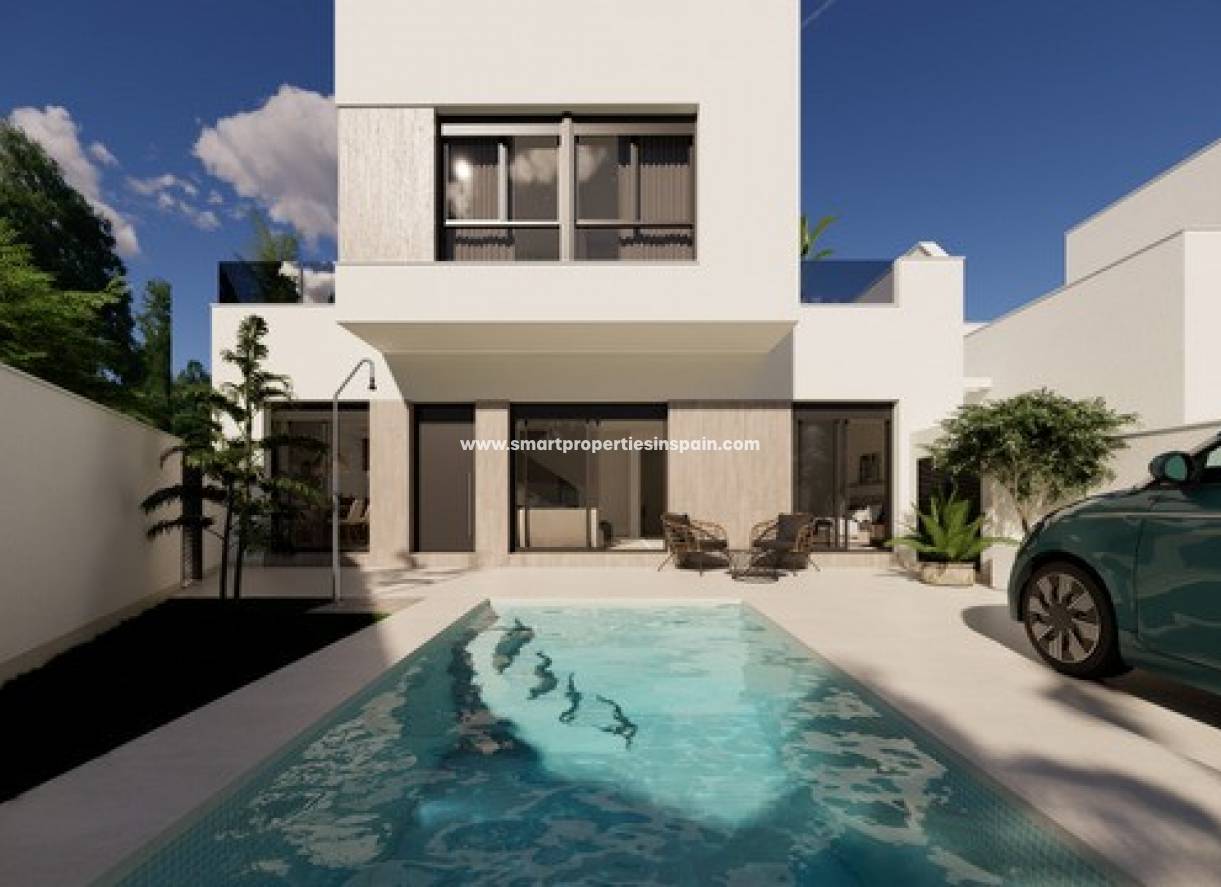 Obra Nueva - Chalet Independiente - San Fulgencio