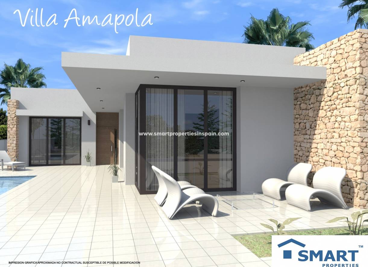 Obra Nueva - Chalet Independiente - San Fulgencio