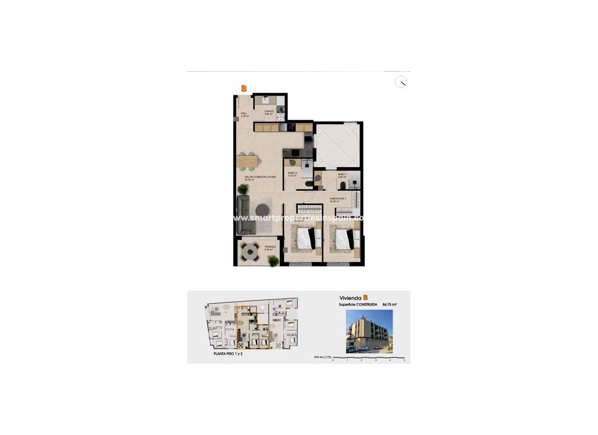 Obra Nueva - Piso - Catral