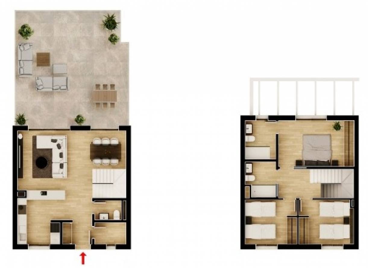 Resale - Bungalow - Monforte del Cid