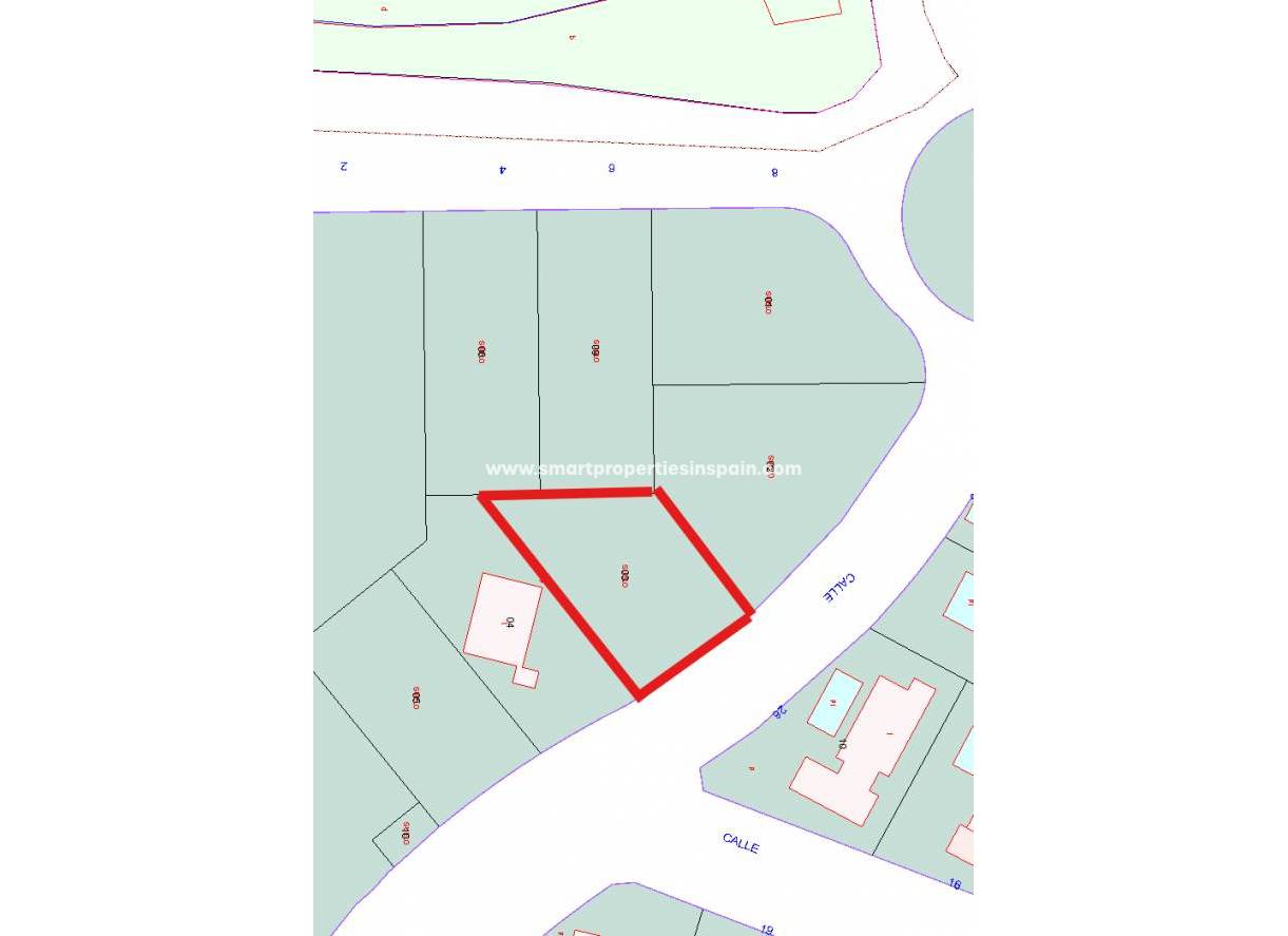 Resale - Plot - La Marina - Urbanización La Marina