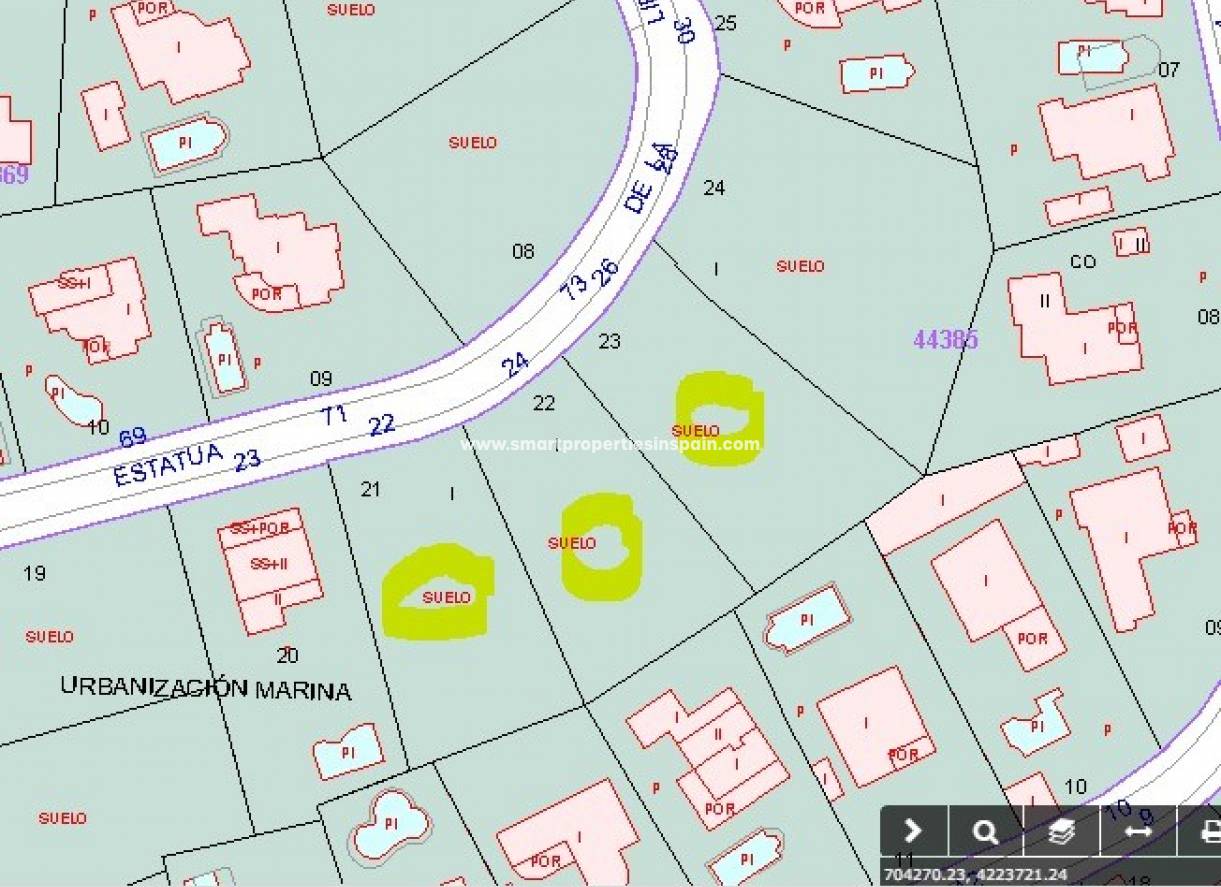 Revente - Terrain - La Marina - Urbanización La Marina