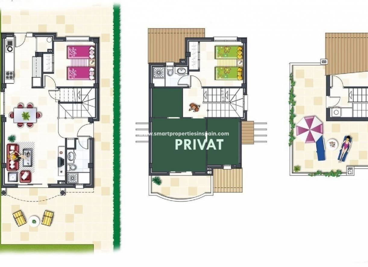 Wederverkoop - Detached Villa - La Marina - Urbanización La Marina