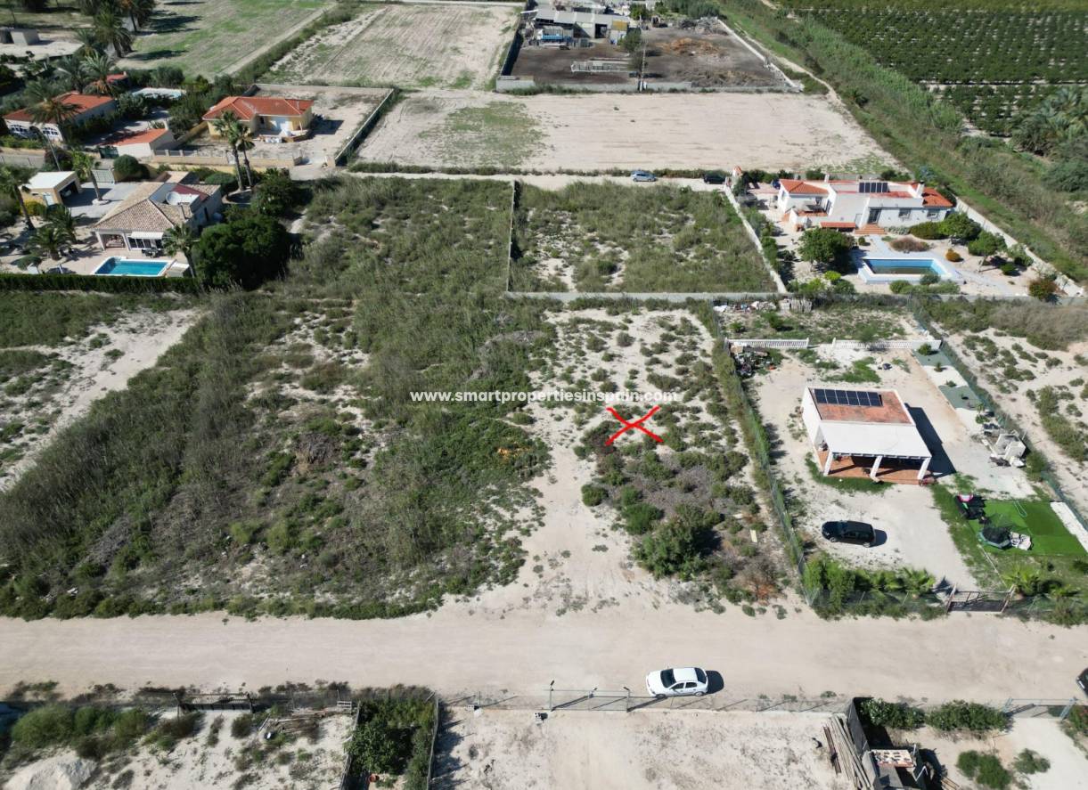 Wederverkoop - Plot - Elche - La hoya