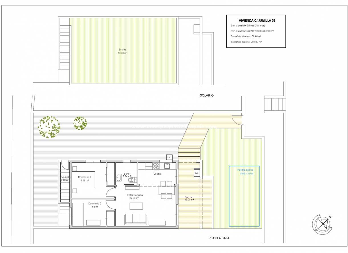 Wederverkoop - Semi Detached Villa - San Miguel de Salinas