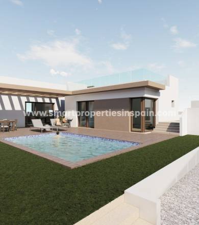 Are you thinking of buying a new build villa for sale in La Marina urbanisation? Then you will love this villa