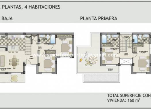 Neubau - Freistehendes Haus - Ciudad Quesada