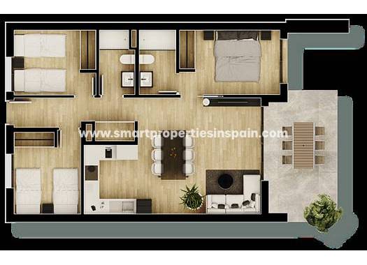 nieuwbouw - apartement - Gran Alacant